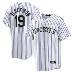 Charlie Blackmon Colorado Rockies Home Replica Player Name Jersey White | Nike