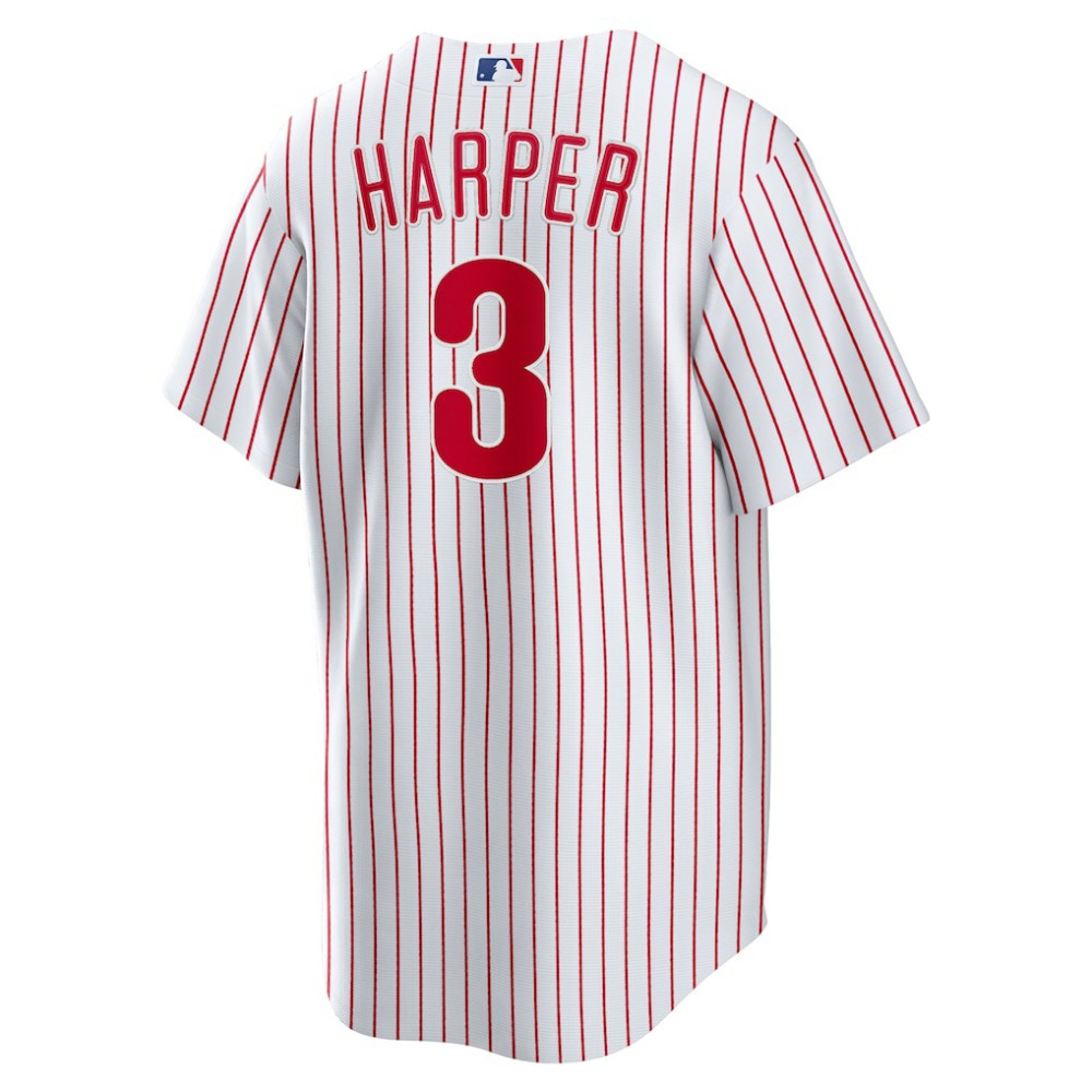 Bryce Harper Philadelphia Phillies Home Replica Player Name Jersey White | Nike