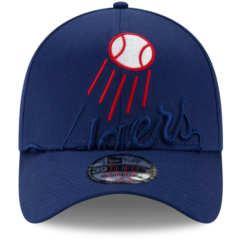 Los Angeles Dodgers Logo Elements 39THIRTY Flex Hat Royal | New Era