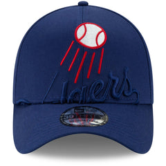 Los Angeles Dodgers Logo Elements 39THIRTY Flex Hat Royal | New Era
