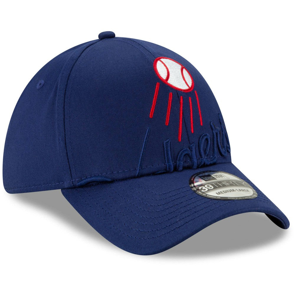 Los Angeles Dodgers Logo Elements 39THIRTY Flex Hat Royal | New Era