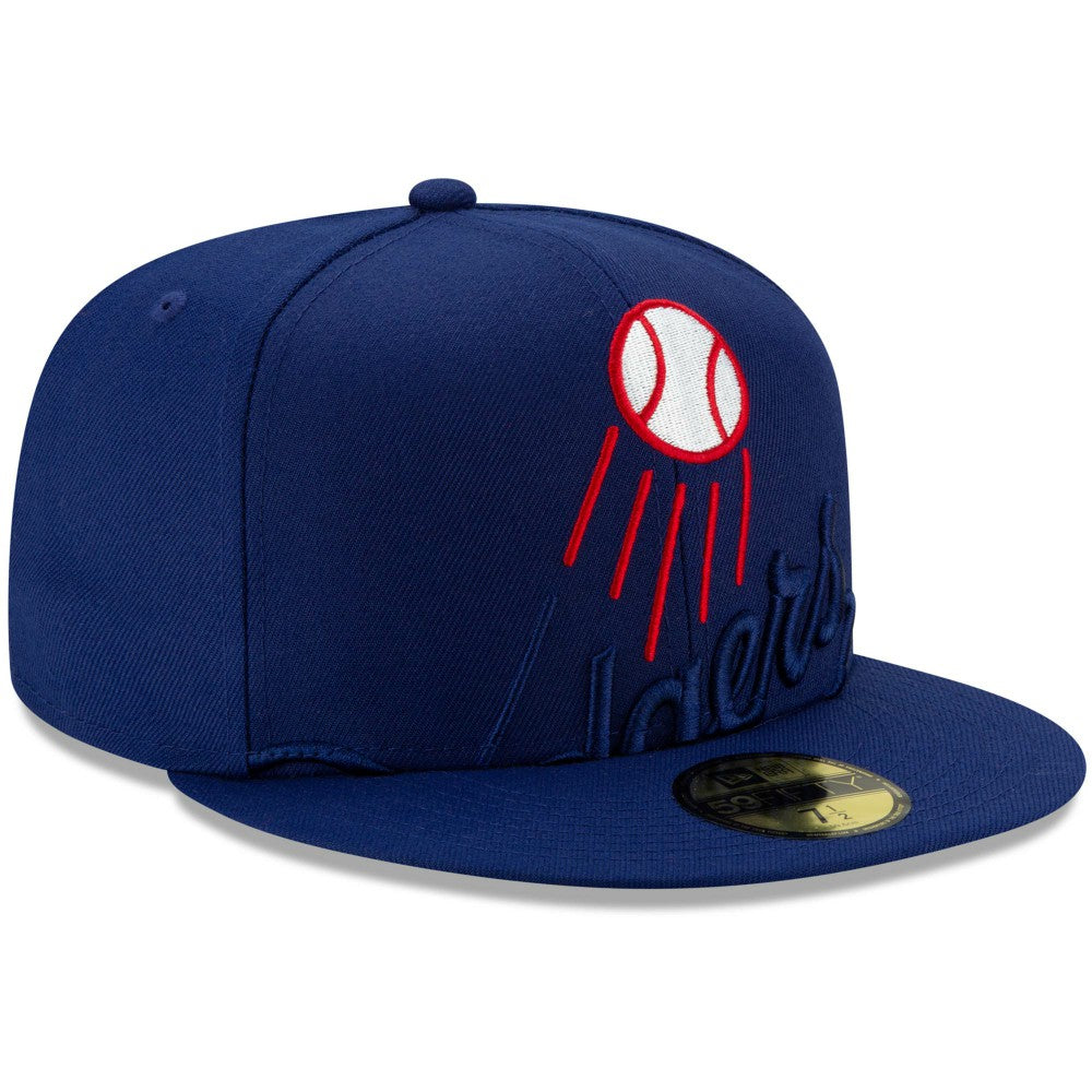 Los Angeles Dodgers Logo Elements 59FIFTY Fitted Hat Royal | New Era