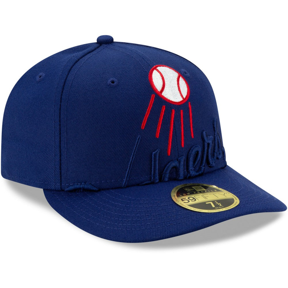 Los Angeles Dodgers Logo Elements Low Profile 59FIFTY Fitted Hat Royal | New Era