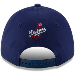 Los Angeles Dodgers Logo Elements Stretch Snapback 9FORTY Adjustable Hat Royal | New Era