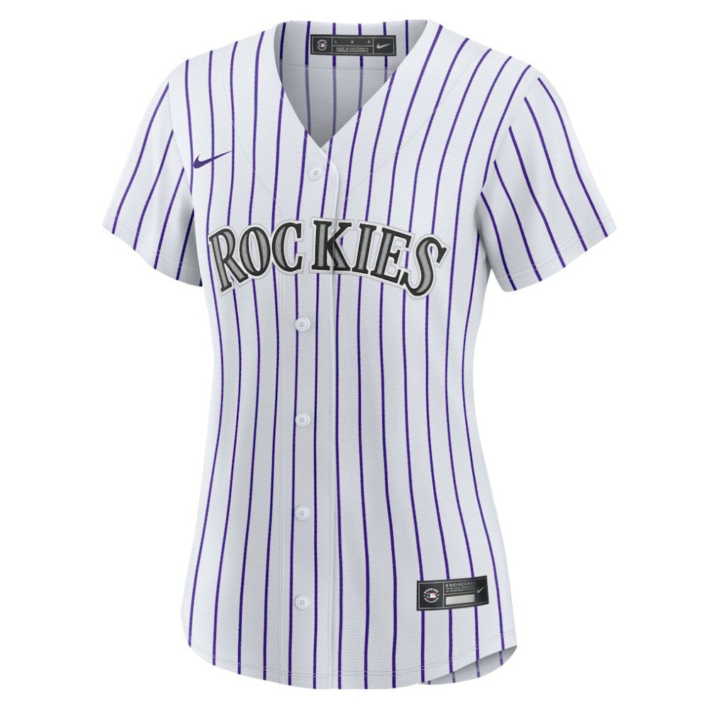Charlie Blackmon Colorado Rockies Women's Home Replica Player Jersey White | Nike