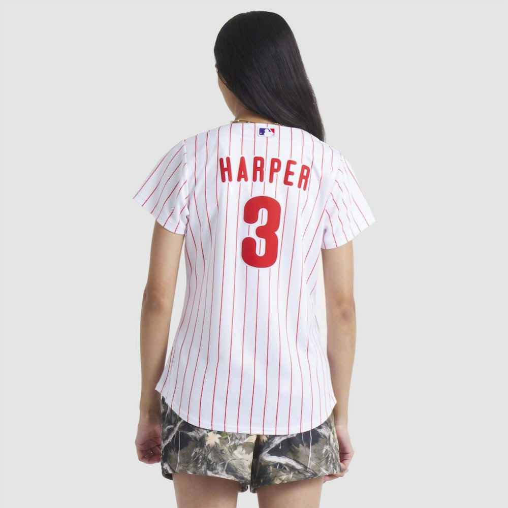 Bryce Harper Philadelphia Phillies Women's Home Replica Player Jersey White | Nike