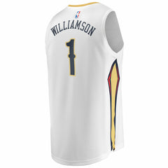 Zion Williamson New Orleans Pelicans Replica Fast Break Jersey White - Association Edition