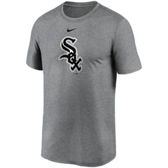 Chicago White Sox Team Large Logo Legend Performance T-Shirt Gray | Nike