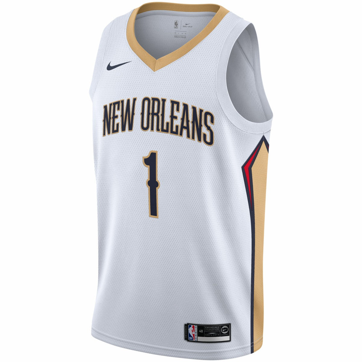 Zion Williamson New Orleans Pelicans 2019/2020 Swingman Jersey - Association Edition - White