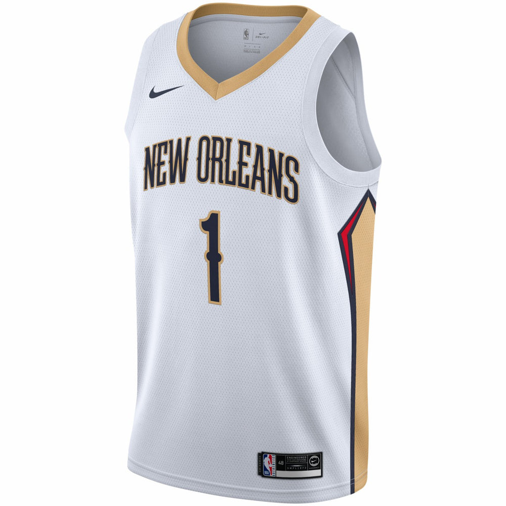 Zion Williamson New Orleans Pelicans 2019/2020 Swingman Jersey - Association Edition - White