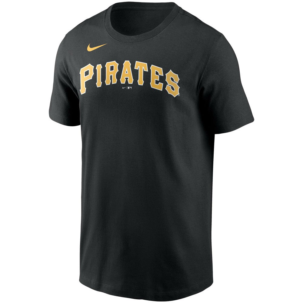 Pittsburgh Pirates Team Wordmark T-Shirt Black | Nike