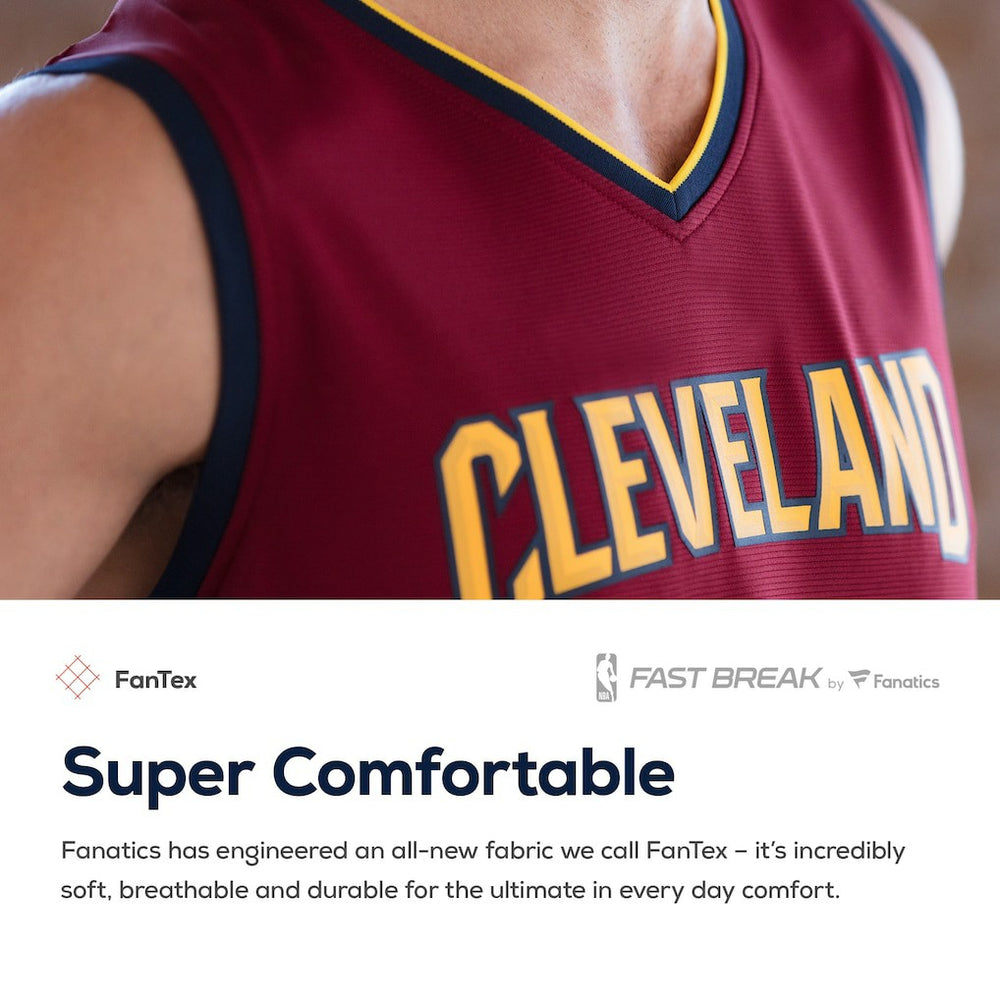 Darius Garland Cleveland Cavaliers Youth Replica Fast Break Jersey Wine sale - Icon Edition
