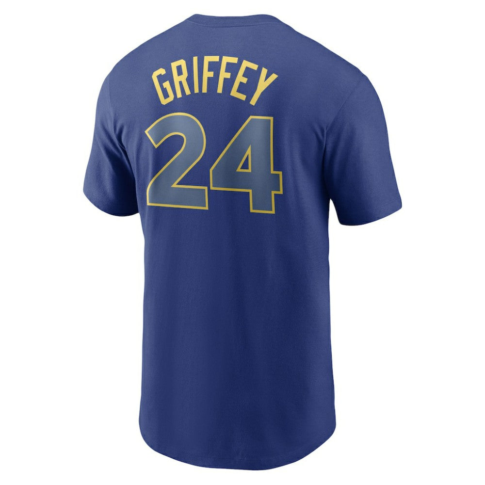Ken Griffey Jr. Seattle Mariners Cooperstown Collection Name & Number T-Shirt Royal | Nike