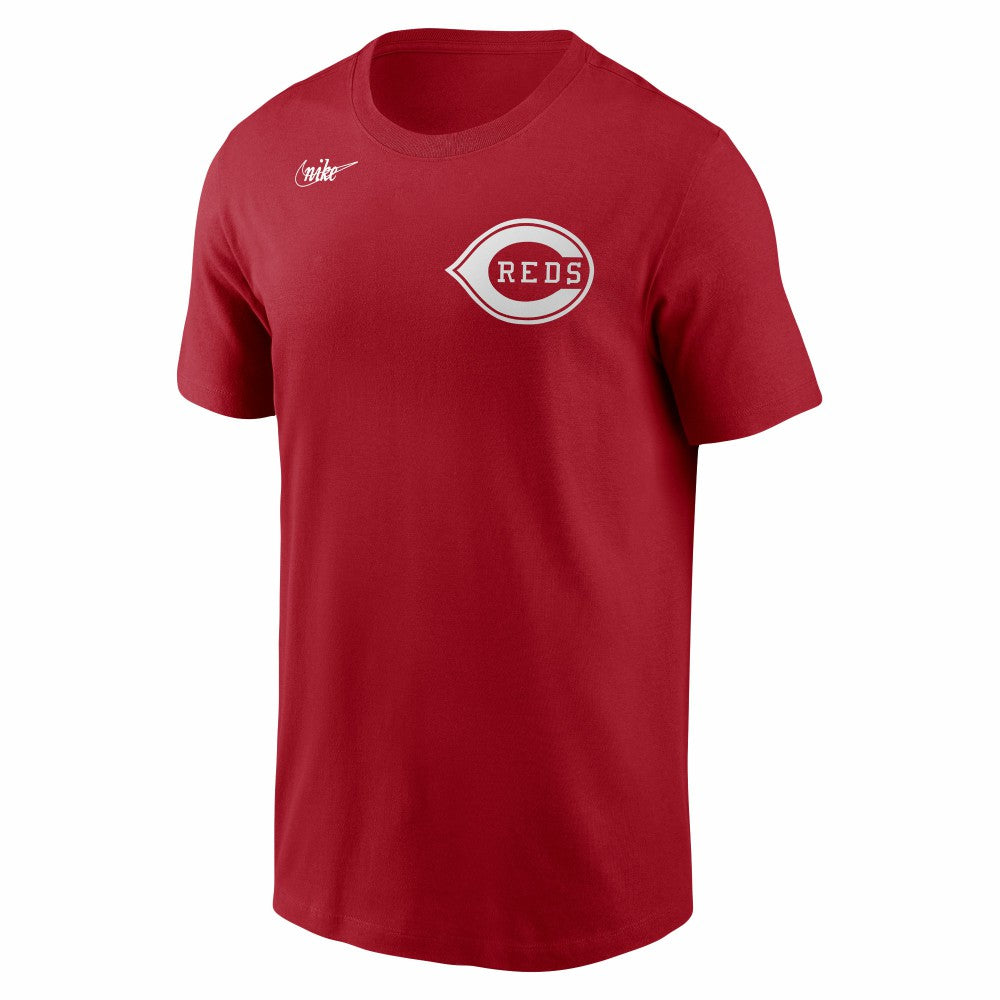 Barry Larkin Cincinnati Reds Cooperstown Collection Name & Number T-Shirt Red | Nike