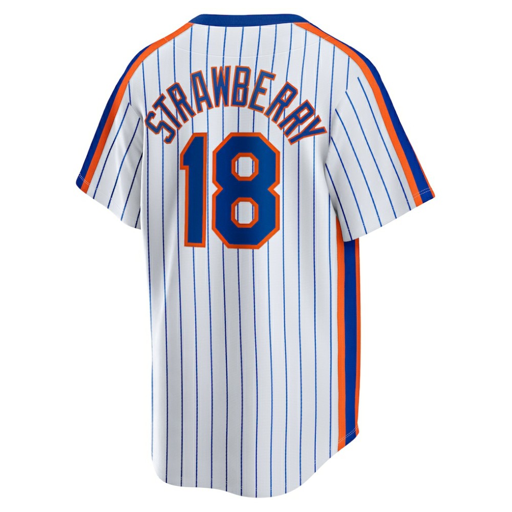Darryl Strawberry New York Mets Home Cooperstown Collection Player Jersey White | Nike