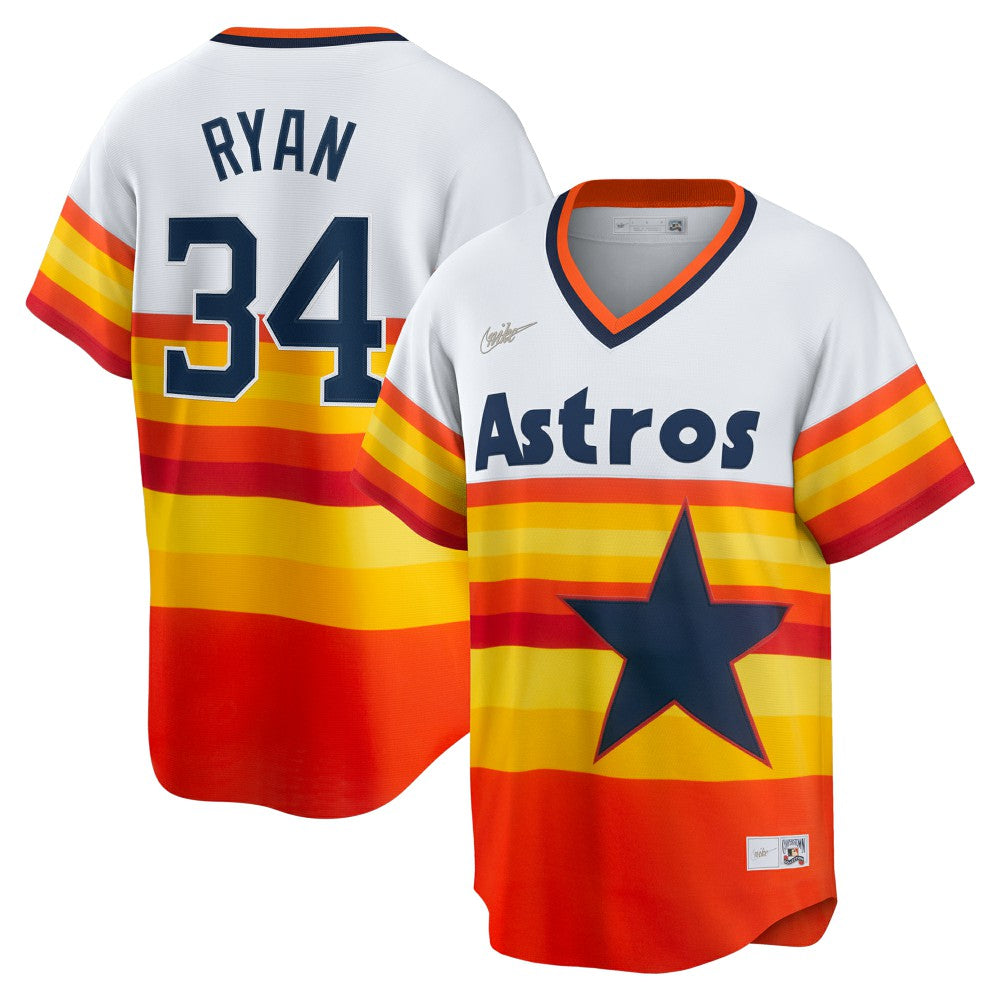 Nolan Ryan Houston Astros Home Cooperstown Collection Player Jersey White | Nike