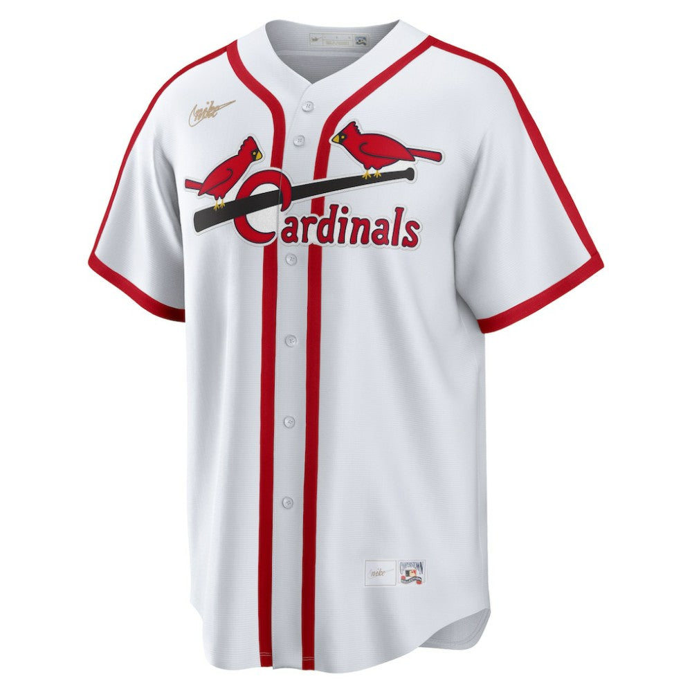 Ozzie Smith St. Louis Cardinals Home Cooperstown Collection Player Jersey White | Nike