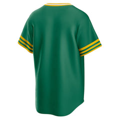 Athletics Road Cooperstown Collection Team Jersey - Kelly Green