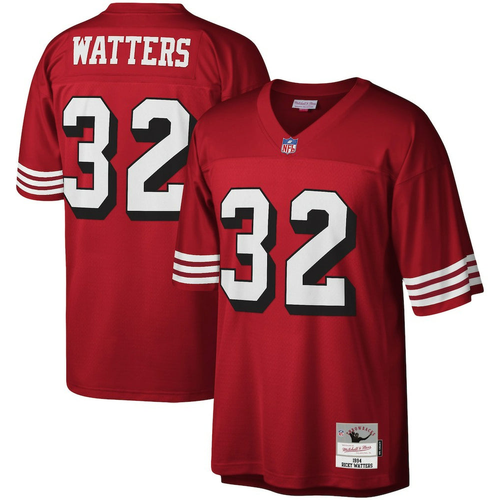 Ricky Watters San Francisco 49ers Legacy Replica Jersey - Scarlet discount
