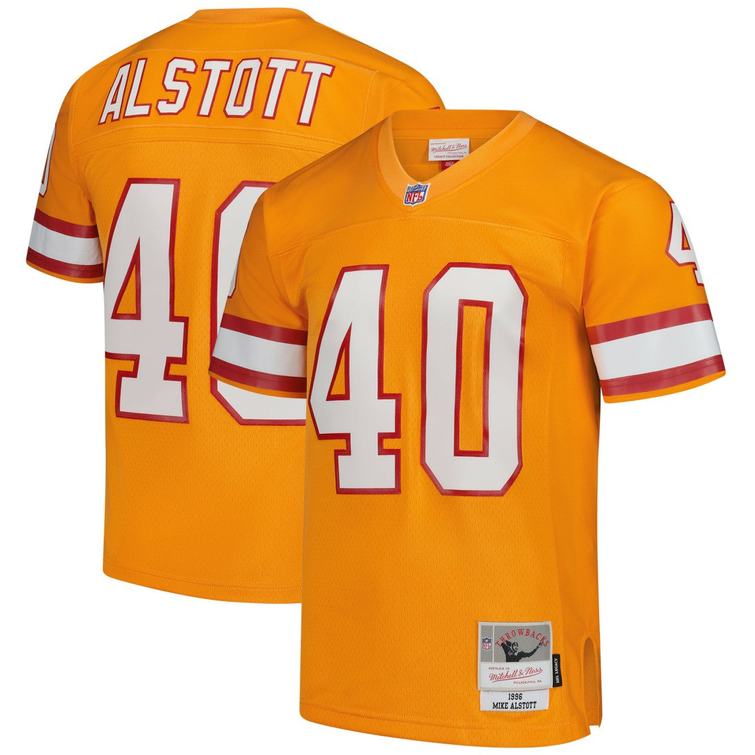 Mike Alstott Tampa Bay Buccaneers Legacy Replica Jersey - Orange on sale