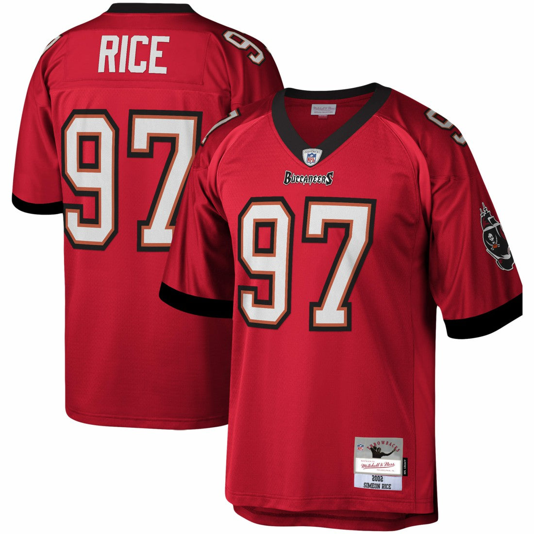Simeon Rice Tampa Bay Buccaneers Legacy Replica Jersey - Red outlet