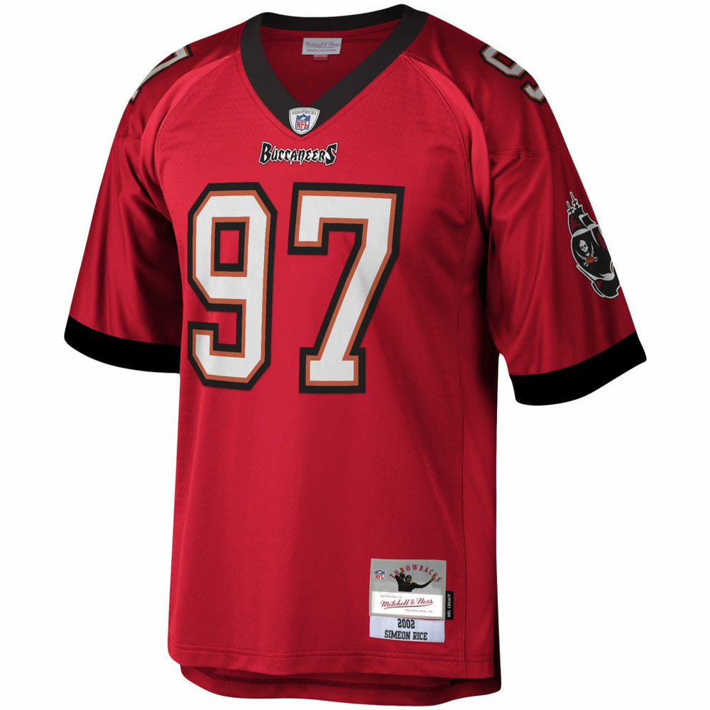 Simeon Rice Tampa Bay Buccaneers Legacy Replica Jersey - Red outlet