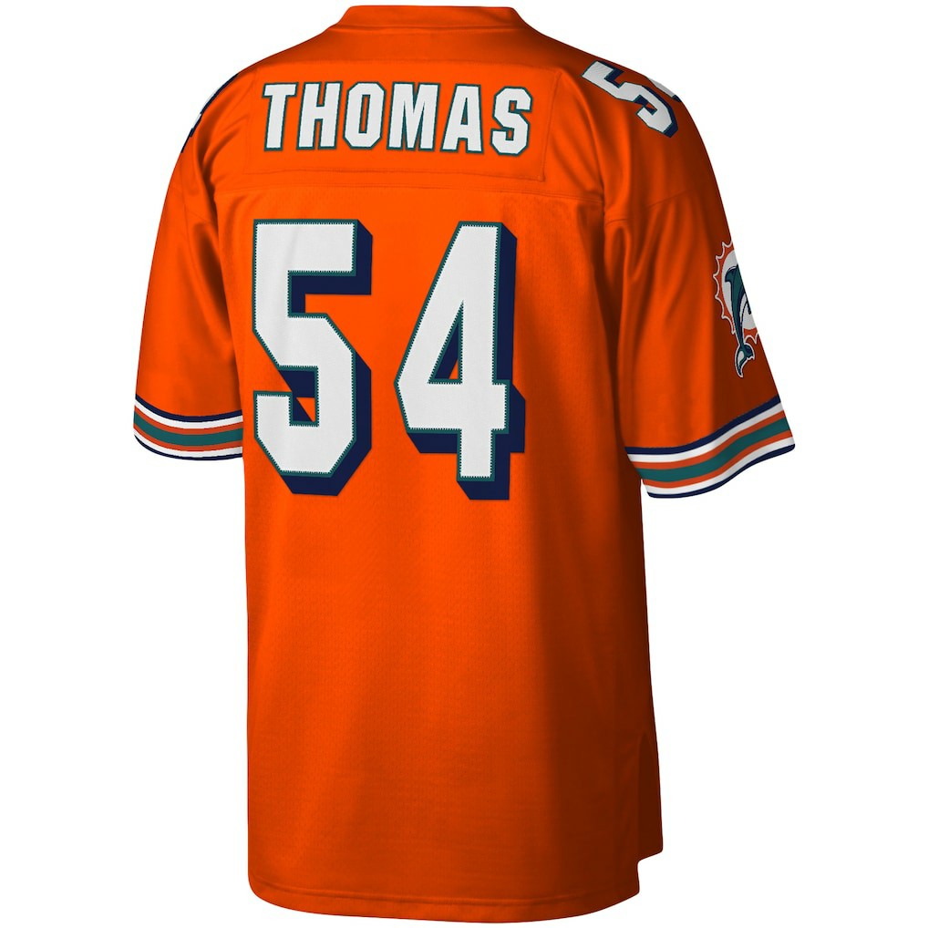 Zach Thomas Miami Dolphins Legacy Replica Jersey - Orange for sale