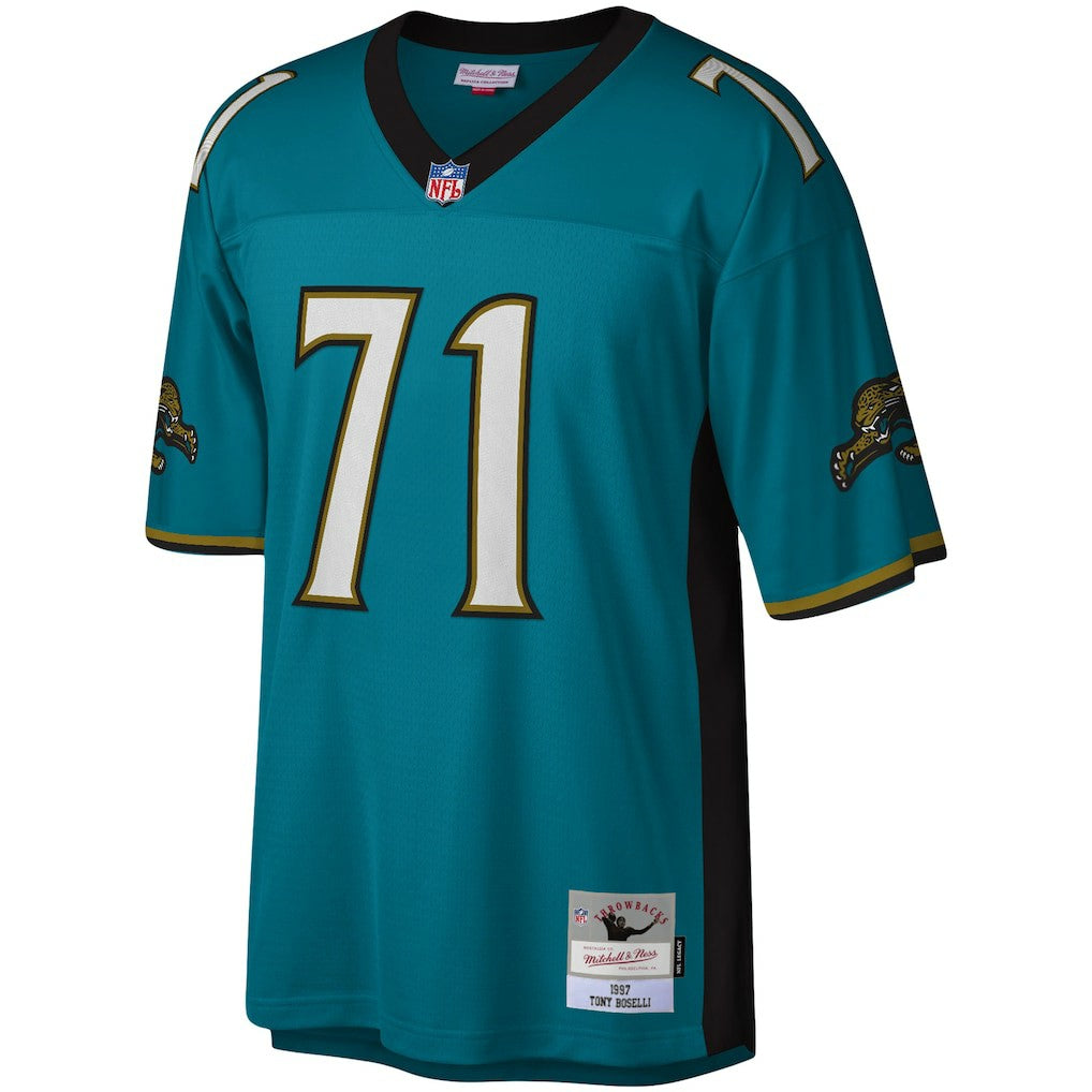Tony Boselli Jacksonville Jaguars Legacy Replica Jersey - Teal online