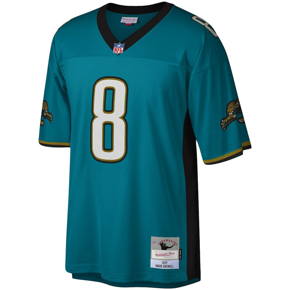 Mark Brunell Jacksonville Jaguars Legacy Replica Jersey - Teal discount