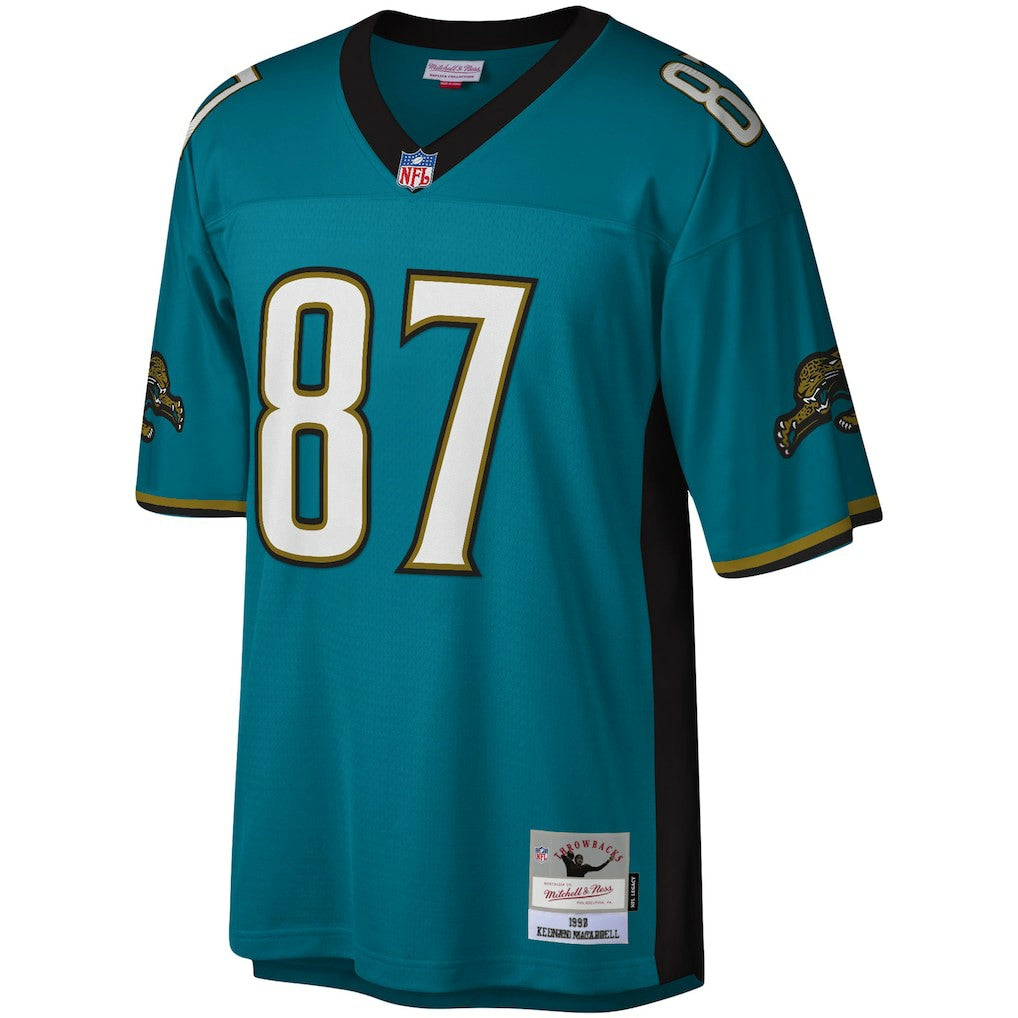 Keenan McCardell Jacksonville Jaguars Legacy Replica Jersey - Teal cheap