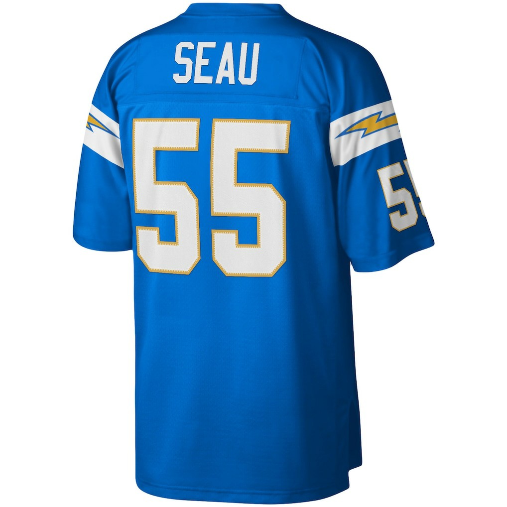 Junior Seau Los Angeles Chargers Legacy Replica Jersey - Powder Blue sale