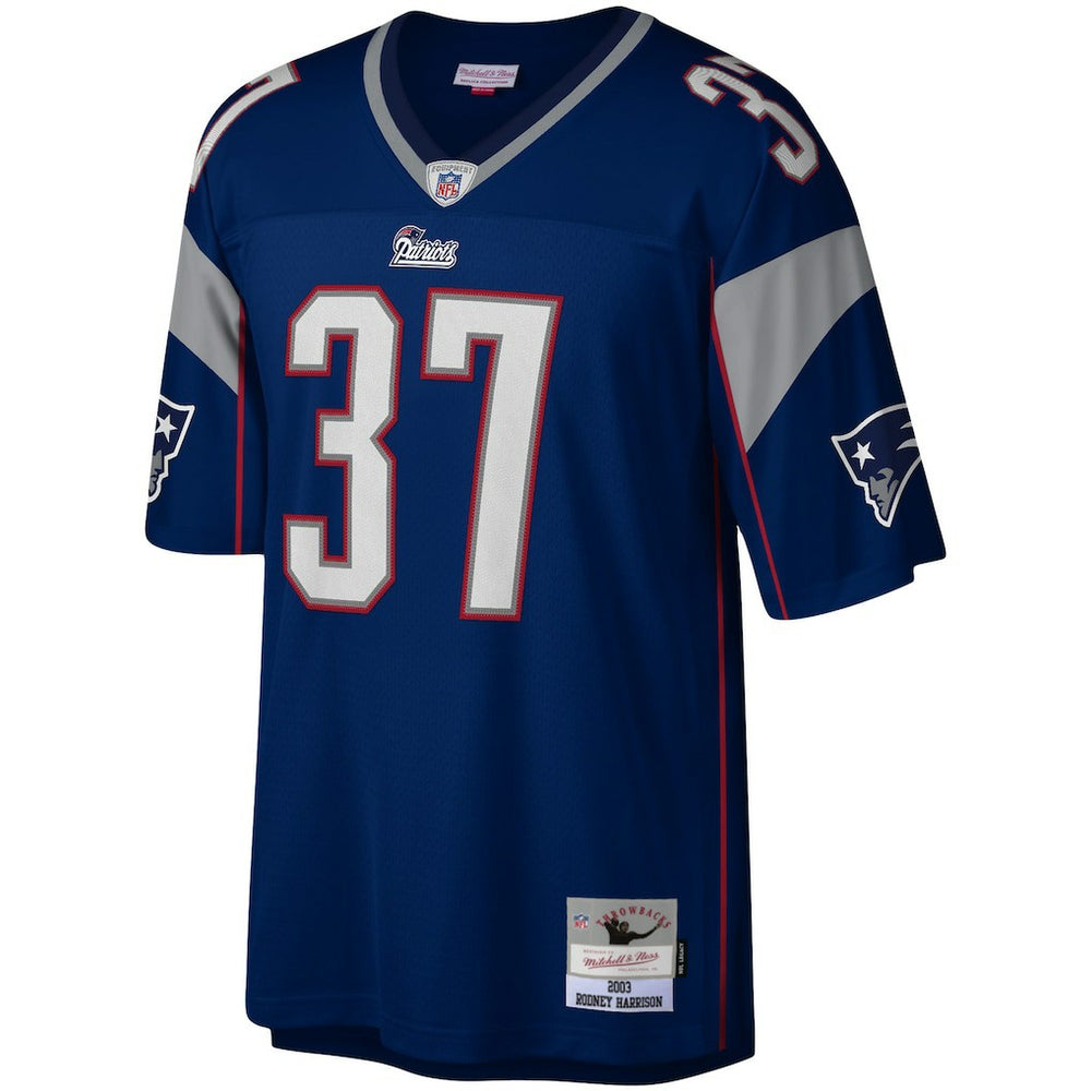 Rodney Harrison New England Patriots Legacy Replica Jersey - Navy sale