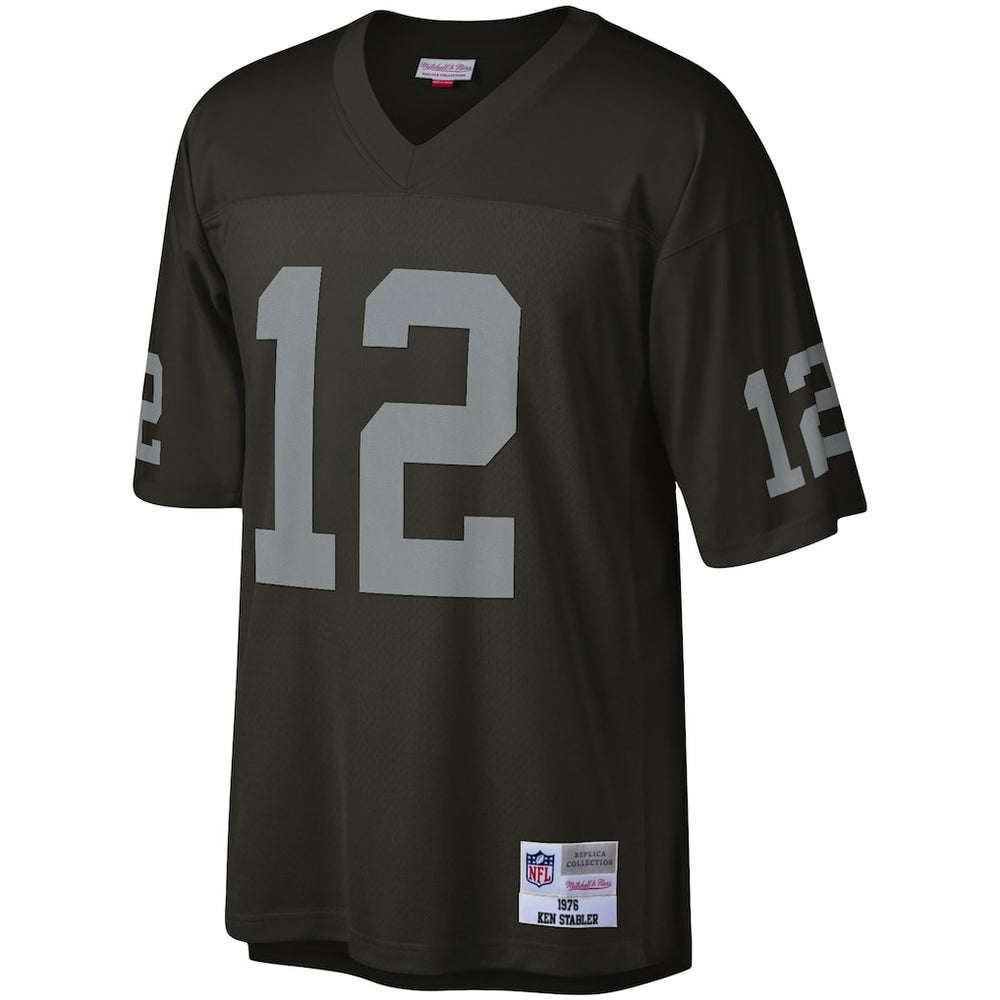 Ken Stabler Las Vegas Raiders Legacy Replica Jersey - Black cheap