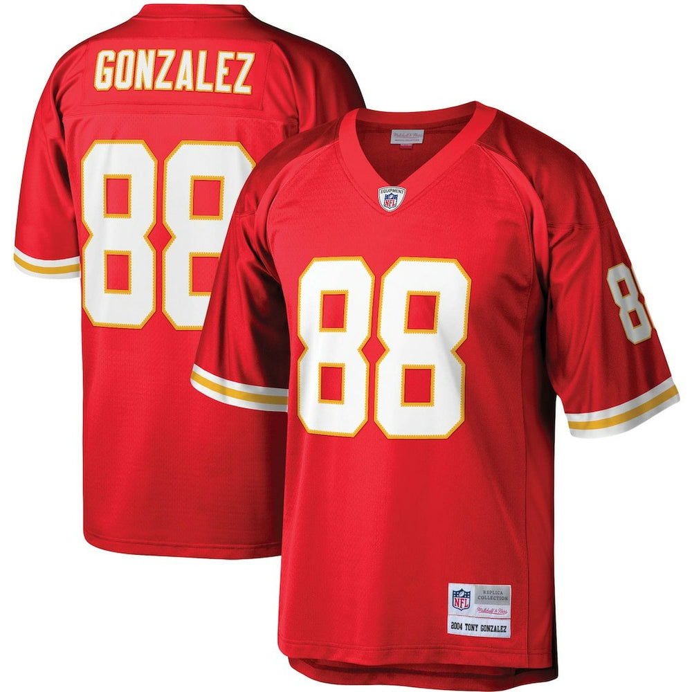 Tony Gonzalez Kansas City Chiefs Legacy Replica Jersey - Red sale