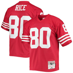 Jerry Rice San Francisco 49ers Legacy Replica Jersey - Scarlet sale