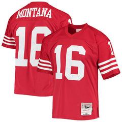 Joe Montana San Francisco 49ers Legacy Replica Jersey - Scarlet cheap