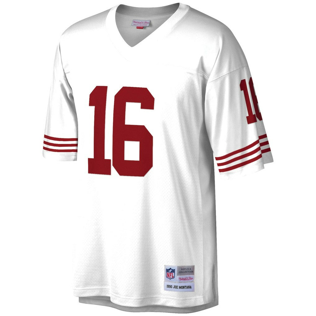 Joe Montana San Francisco 49ers 1990 Legacy Replica Jersey - White on sale