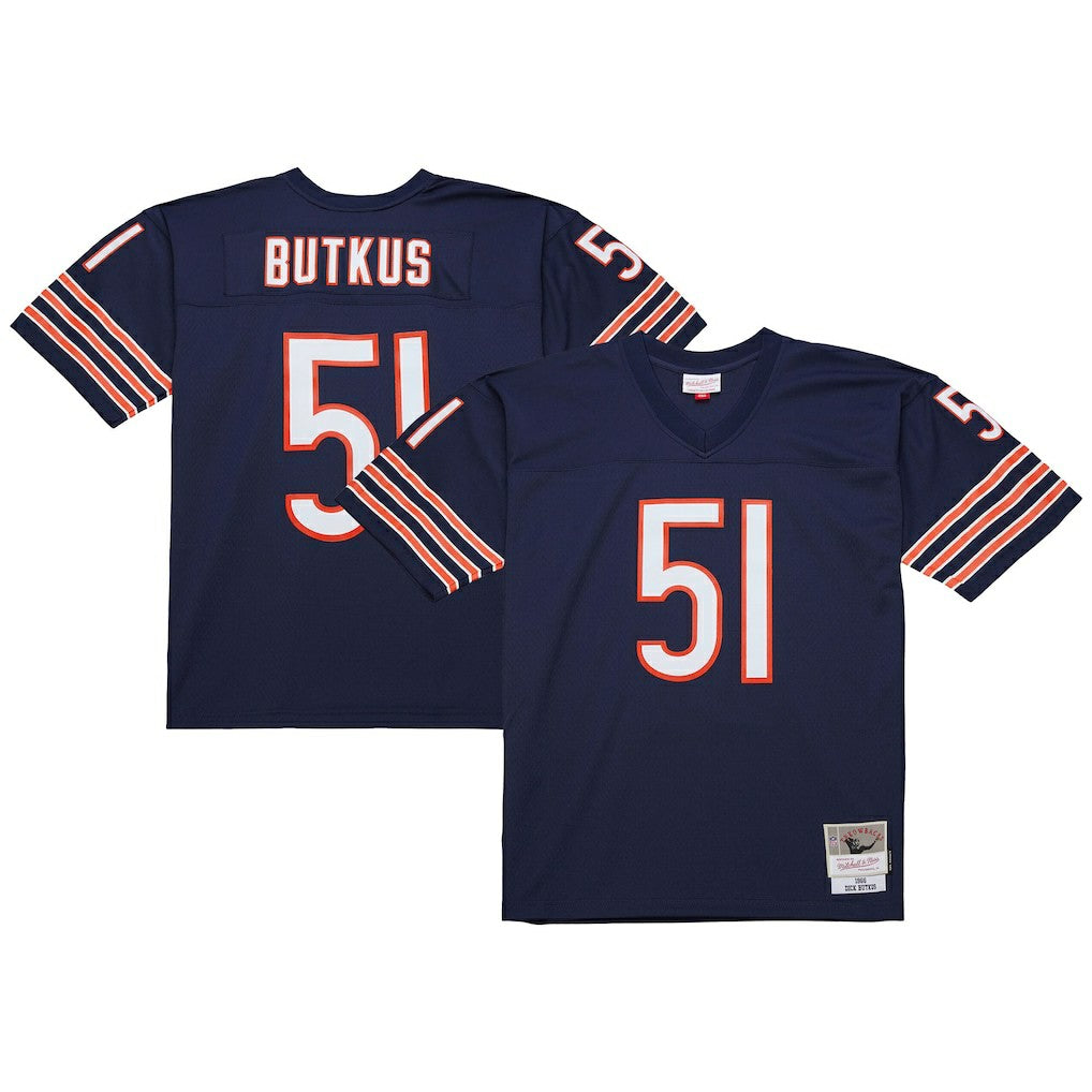 Dick Butkus Chicago Bears Legacy Replica Jersey - Navy discount