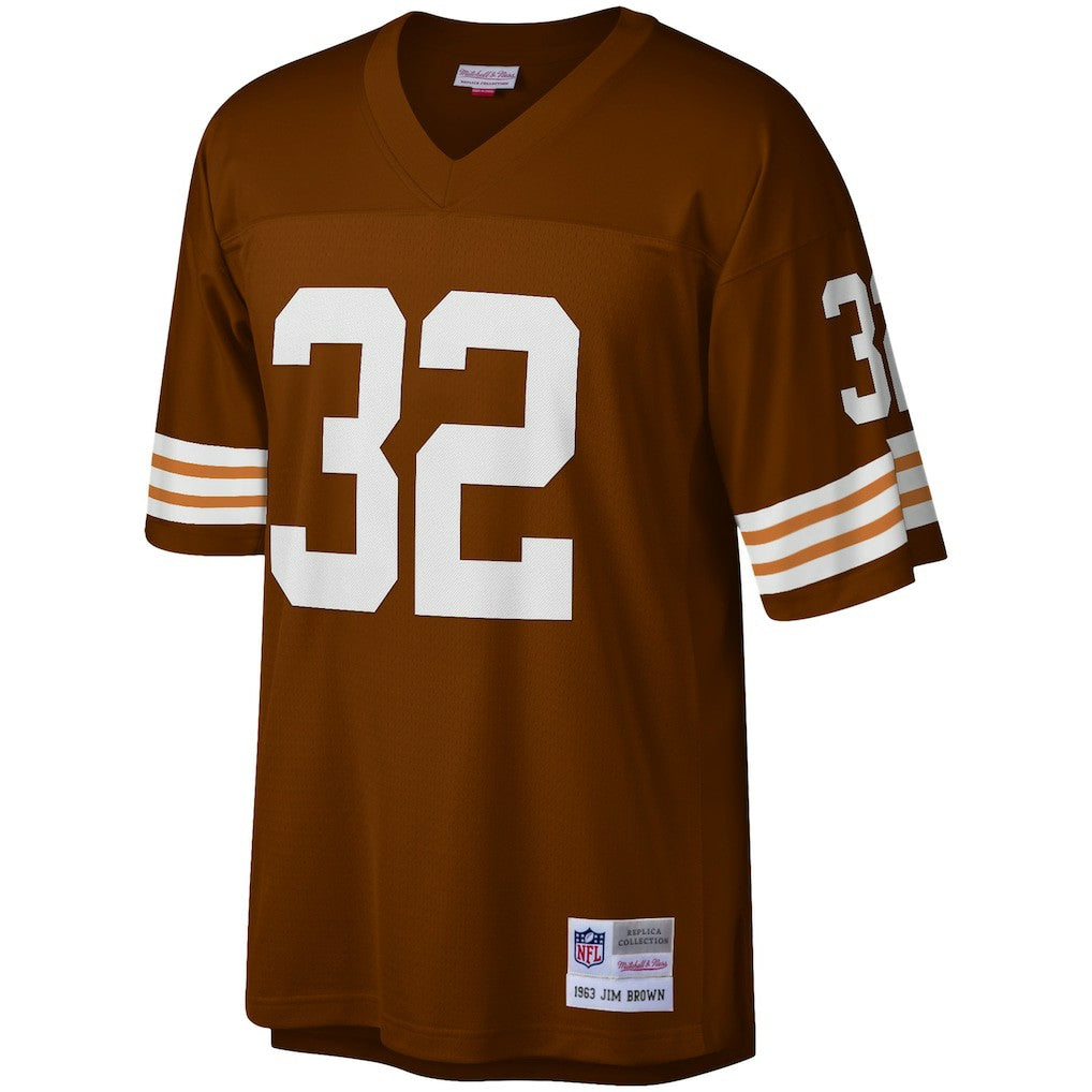 Jim Brown Cleveland Browns Legacy Replica Jersey - Brown cheap