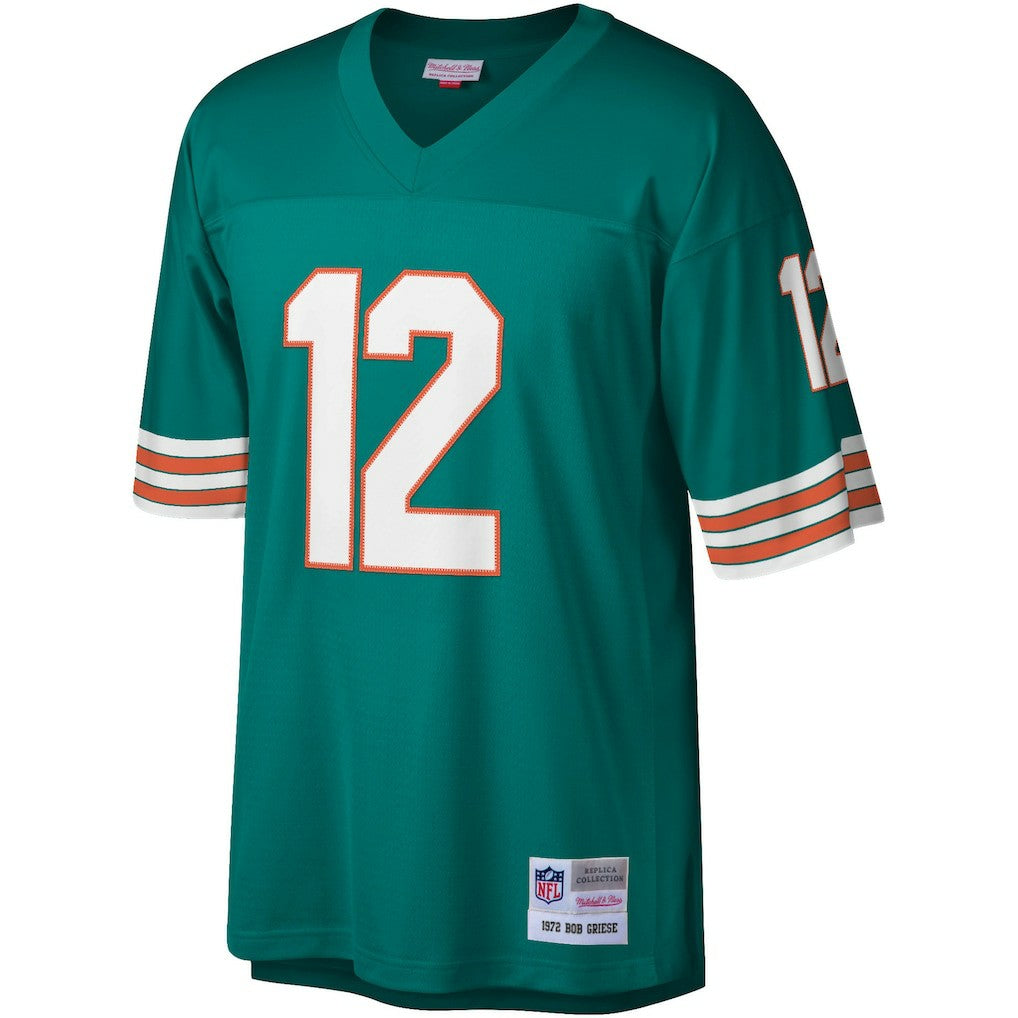 Bob Griese Miami Dolphins Legacy Replica Jersey - Aqua for sale