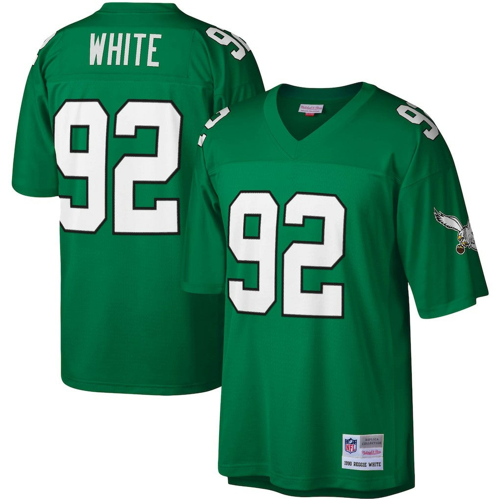 Reggie White Philadelphia Eagles Legacy Replica Jersey - Kelly Green outlet