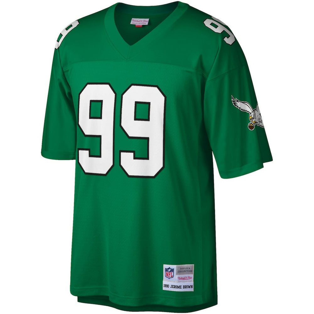 Jerome Brown Philadelphia Eagles Legacy Replica Jersey - Kelly Green cheap