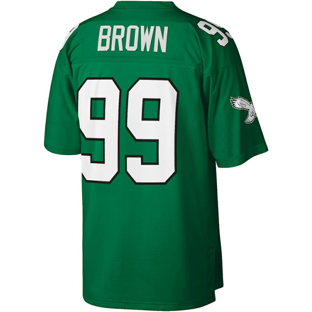 Jerome Brown Philadelphia Eagles Legacy Replica Jersey - Kelly Green cheap