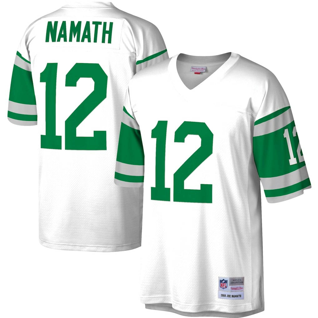 Joe Namath New York Jets Legacy Replica Jersey - White for sale