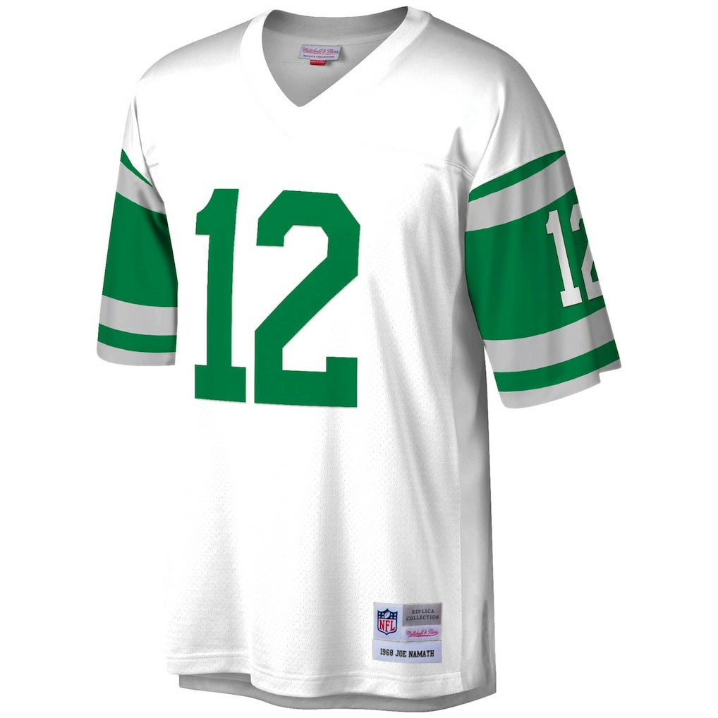 Joe Namath New York Jets Legacy Replica Jersey - White for sale