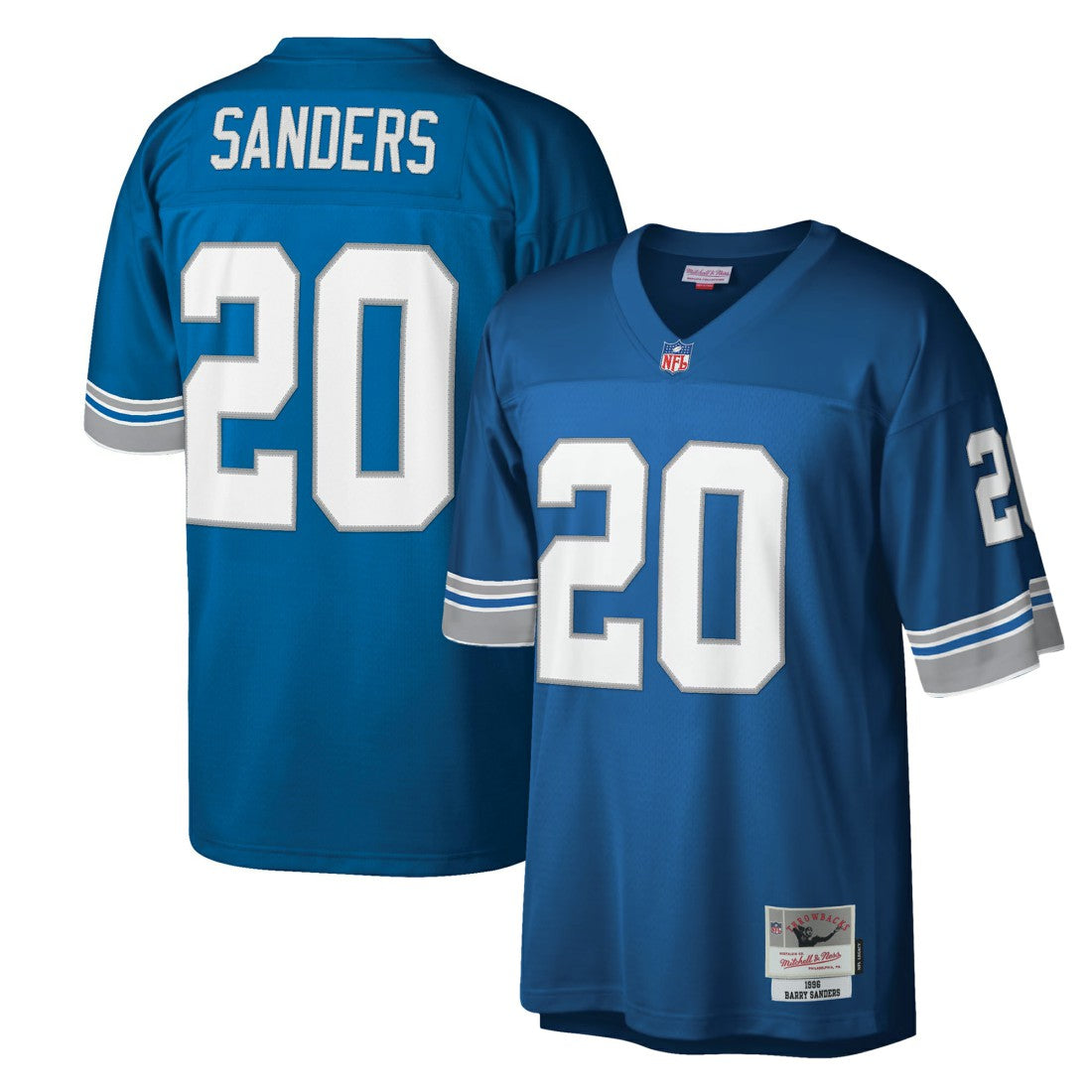 Barry Sanders Detroit Lions Legacy Replica Jersey - Blue outlet
