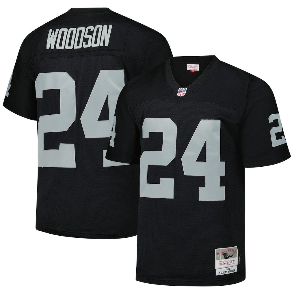 Charles Woodson Las Vegas Raiders Legacy Replica Jersey - Black discount