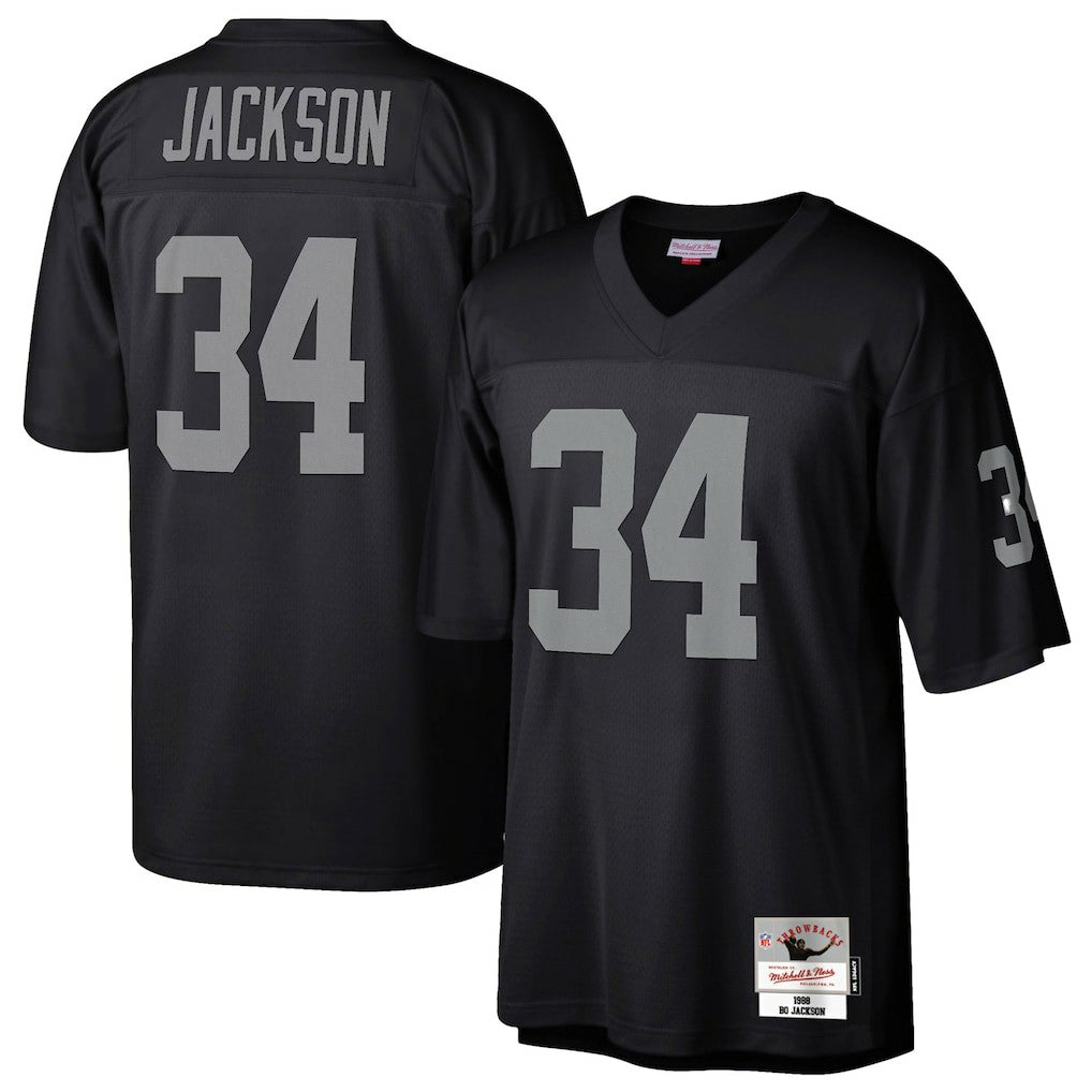 Bo Jackson Las Vegas Raiders Legacy Replica Jersey - Black discount