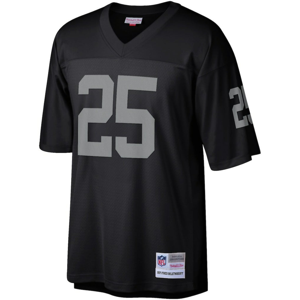 Fred Biletnikoff Las Vegas Raiders Legacy Replica Jersey - Black on sale