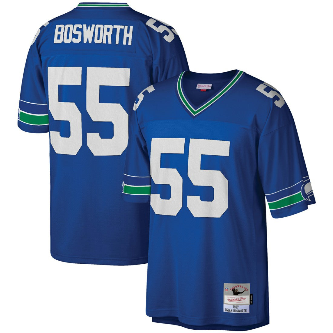 Brian Bosworth Seattle Seahawks Legacy Replica Jersey - Royal outlet